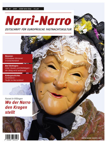 Narri-Narro Nr. 18: Zeitschrift für europäische Fastnachtskultur